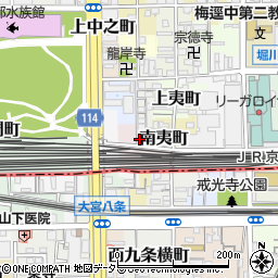 京都府京都市下京区古御旅町210周辺の地図