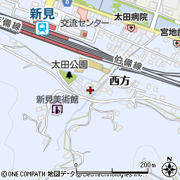 岡山県新見市西方398-3周辺の地図