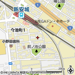 安城治療院周辺の地図