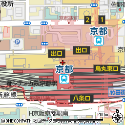 ＰＲＯＮＴＯ京都駅ビル店周辺の地図