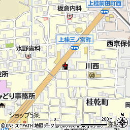 京都府京都市西京区上桂三ノ宮町34周辺の地図
