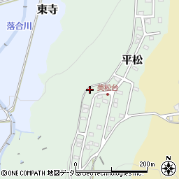 滋賀県湖南市平松555-59周辺の地図