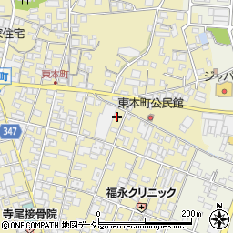 兵庫県西脇市西脇36周辺の地図