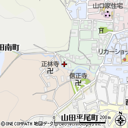 京都府京都市西京区山田南町14周辺の地図