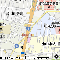 京都府京都市山科区音羽前田町48周辺の地図
