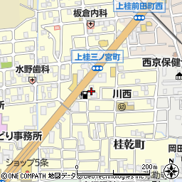 京都府京都市西京区上桂三ノ宮町30周辺の地図
