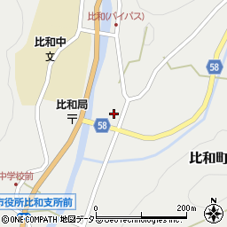 広島県庄原市比和町比和724周辺の地図