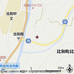 広島県庄原市比和町比和723周辺の地図