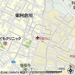 三重県四日市市東阿倉川260周辺の地図