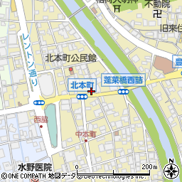 兵庫県西脇市西脇961-4周辺の地図