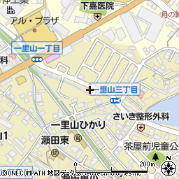 テライ電器瀬田店周辺の地図