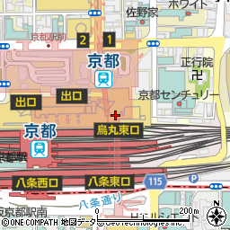 京都劇場周辺の地図
