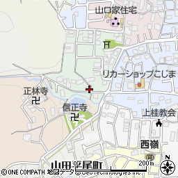 京都府京都市西京区山田南町5周辺の地図