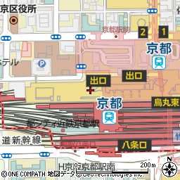 ＭＵＪＩｃｏｍ京都ポルタ周辺の地図