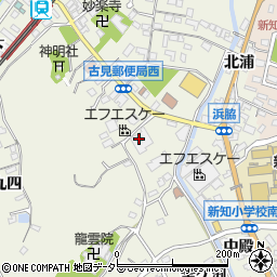 愛知県知多市新知椿周辺の地図