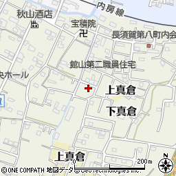 千葉県館山市下真倉570周辺の地図