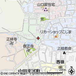 京都府京都市西京区山田南町3周辺の地図