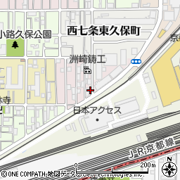 京都府京都市下京区梅小路東町82周辺の地図