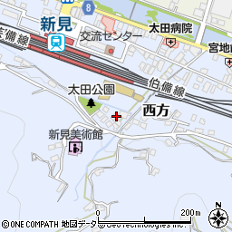 岡山県新見市西方398周辺の地図