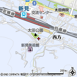 岡山県新見市西方404周辺の地図