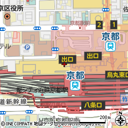 ウィークエンドマックスマーラジェイアール京都伊勢丹周辺の地図