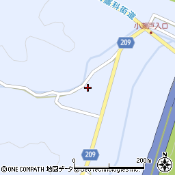 静岡県静岡市葵区小瀬戸1325周辺の地図