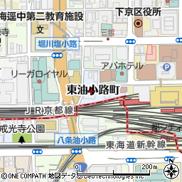 株式会社ＪＲ西日本テクシア　京都支店周辺の地図