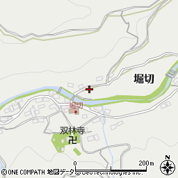 静岡県伊豆市堀切428-1周辺の地図