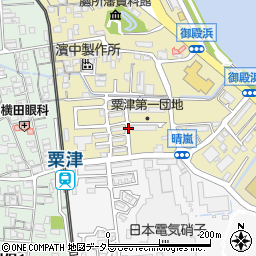 滋賀県大津市御殿浜8周辺の地図
