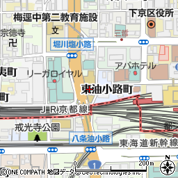 三代目茂蔵堀川通店周辺の地図