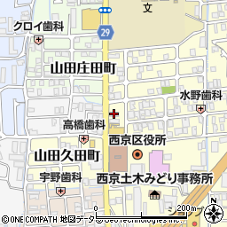 中川商会京都営業所周辺の地図