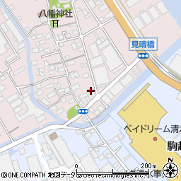 静岡県静岡市清水区宮加三572-1周辺の地図