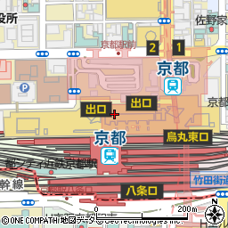 株式会社心斎橋リフォーム　京都伊勢丹周辺の地図