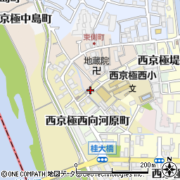 京都府京都市右京区西京極藪ノ下町3-4周辺の地図