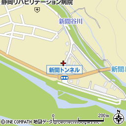 静岡県静岡市葵区新間1050周辺の地図