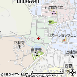 京都府京都市西京区山田南町7周辺の地図