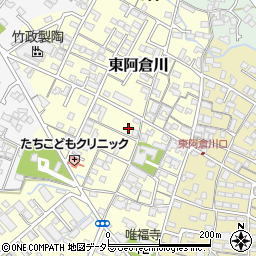 三重県四日市市東阿倉川374-2周辺の地図