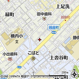 静岡県静岡市葵区銭座町99周辺の地図