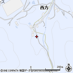 岡山県新見市西方3275-2周辺の地図