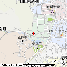 京都府京都市西京区山田南町8周辺の地図