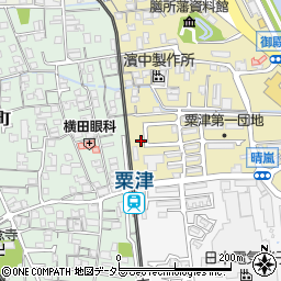 滋賀県大津市御殿浜7-30周辺の地図
