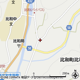 広島県庄原市比和町比和617周辺の地図