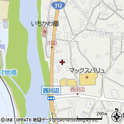 兵庫県神崎郡市川町西川辺484周辺の地図