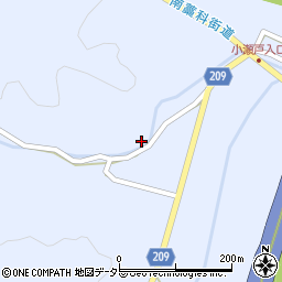 静岡県静岡市葵区小瀬戸1122周辺の地図