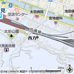 岡山県新見市西方71-1周辺の地図