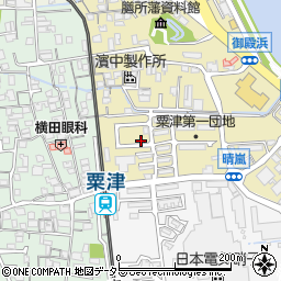 滋賀県大津市御殿浜7周辺の地図