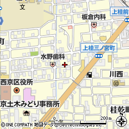京都府京都市西京区上桂三ノ宮町10周辺の地図