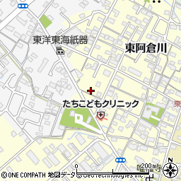 三重県四日市市東阿倉川520周辺の地図