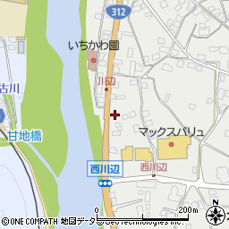 兵庫県神崎郡市川町西川辺464周辺の地図