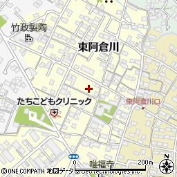 三重県四日市市東阿倉川375-13周辺の地図